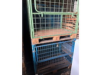 Metalen opzetrand 80x120cm v.v. kantelhek - inklapbaar (10x) - afbeelding 4 van  5