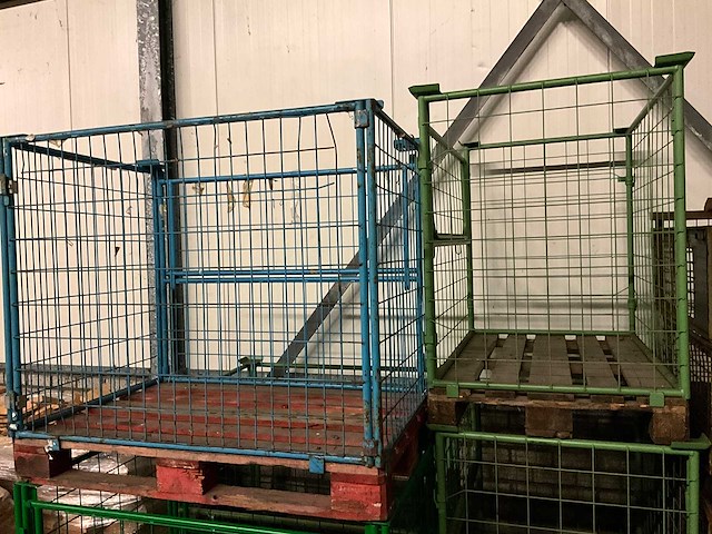 Metalen opzetrand 80x120cm v.v. kantelhek - inklapbaar (5x) - afbeelding 3 van  3