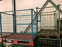 Metalen opzetrand 80x120cm v.v. kantelhek - inklapbaar (5x) - afbeelding 3 van  3