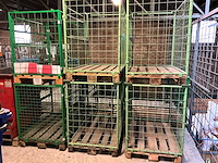 Metalen opzetrand 80x120cm v.v. kantelhek - inklapbaar (8x) - afbeelding 1 van  3