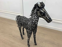 Metalen paard - afbeelding 3 van  3