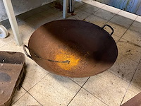 Metalen pan en wok (3x) - afbeelding 3 van  5