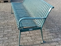 Metalen parkbank - afbeelding 2 van  4