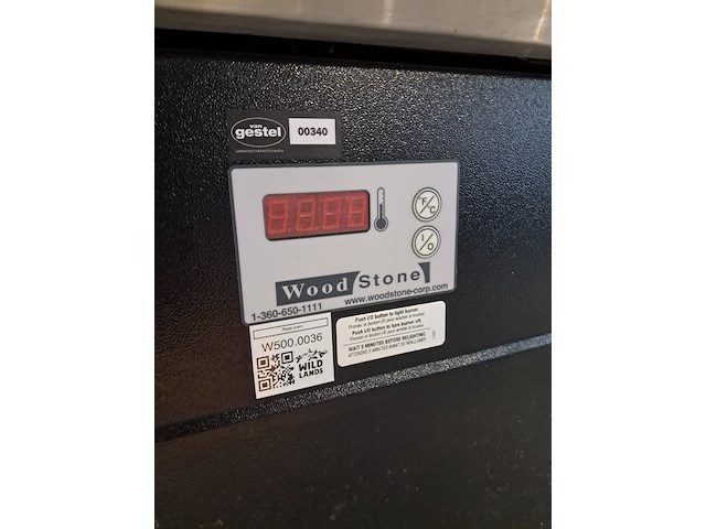 Metalen pizzaoven, woodstone, ws-bl-4343-rfg-ce-ng - afbeelding 11 van  13