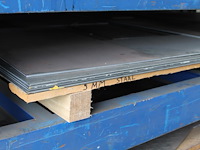 Metalen plaatwerk w.o. staalnetten, 5x rvs 2mm en 16x staal 3,4 en 5mm en dibond in rechterstellingsdeel. ... - afbeelding 2 van  6