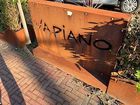 Metalen plantenbak & terrasafscheiding - afbeelding 4 van  4