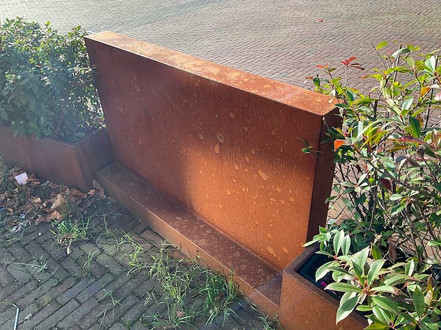 Metalen plantenbak & terrasafscheiding - afbeelding 6 van  6