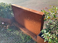 Metalen plantenbak & terrasafscheiding - afbeelding 6 van  6