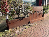 Metalen plantenbak & terrasafscheiding - afbeelding 3 van  6