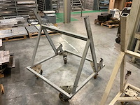 Metalen platenrek (2x) - afbeelding 3 van  5