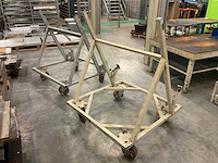 Metalen platenrek (2x) - afbeelding 4 van  5