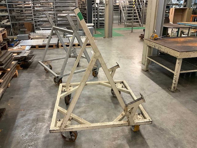 Metalen platenrek (2x) - afbeelding 5 van  5