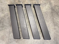Metalen poot (4 stuks) - afbeelding 1 van  3