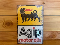 Metalen reclame bord - afbeelding 1 van  1