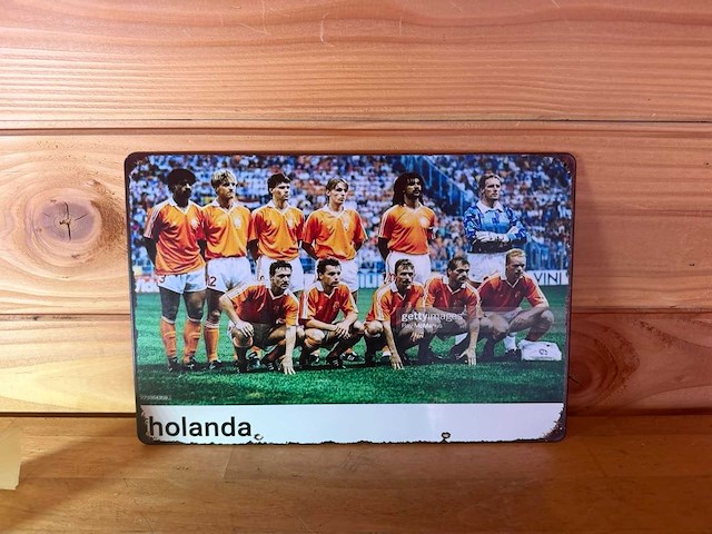 Metalen reclame bord - afbeelding 1 van  1
