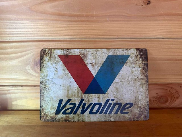 Metalen reclame bord - afbeelding 1 van  1