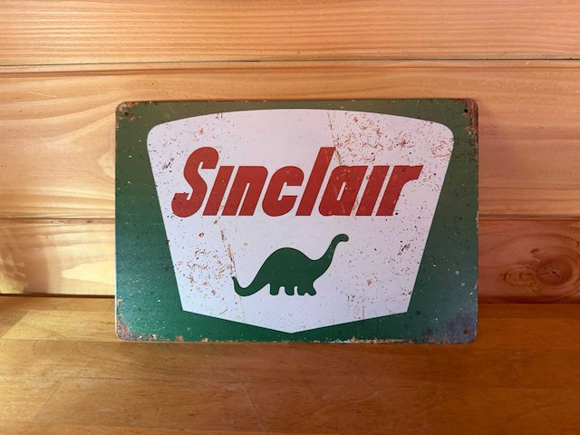 Metalen reclame bord - afbeelding 1 van  1