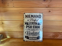 Metalen reclame bord - afbeelding 1 van  1