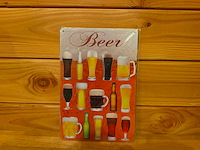 Metalen reclamebord 20x30cm - afbeelding 1 van  1