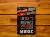 Metalen reclamebord 20x30cm - afbeelding 1 van  1