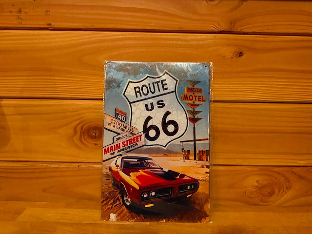 Metalen reclamebord 20x30cm - afbeelding 1 van  1