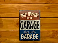 Metalen reclamebord 20x30cm - afbeelding 1 van  1