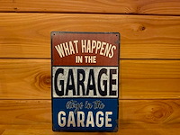 Metalen reclamebord 20x30cm - afbeelding 1 van  1