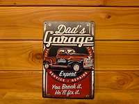 Metalen reclamebord 20x30cm - afbeelding 1 van  1