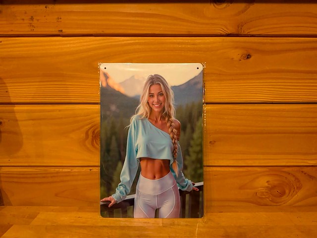 Metalen reclamebord 20x30cm - afbeelding 1 van  1