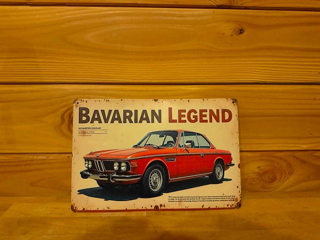 Metalen reclamebord 20x30cm - afbeelding 1 van  1