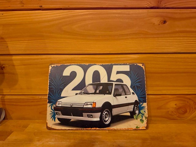 Metalen reclamebord 20x30cm - afbeelding 1 van  1