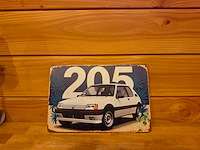 Metalen reclamebord 20x30cm - afbeelding 1 van  1