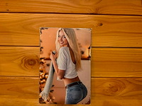 Metalen reclamebord 20x30cm - afbeelding 1 van  1