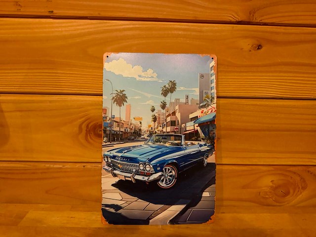 Metalen reclamebord 20x30cm - afbeelding 1 van  1