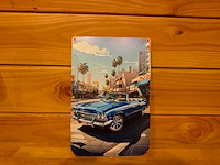 Metalen reclamebord 20x30cm - afbeelding 1 van  1