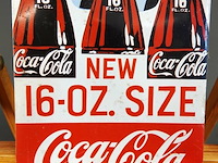 Metalen reclamebord coca-cola - afbeelding 3 van  4