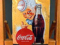 Metalen reclamebord coca-cola - afbeelding 1 van  4