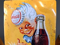 Metalen reclamebord coca-cola - afbeelding 2 van  4