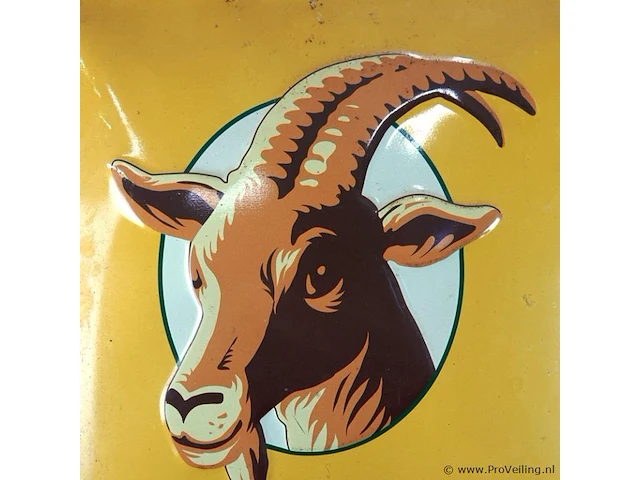 Metalen reclamebord van het biermerk grolsch voor hun lentebok - afbeelding 4 van  6