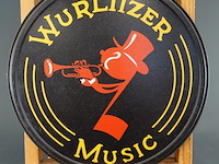Metalen reclamebord wurlitzer - afbeelding 1 van  5