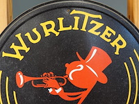 Metalen reclamebord wurlitzer - afbeelding 2 van  5