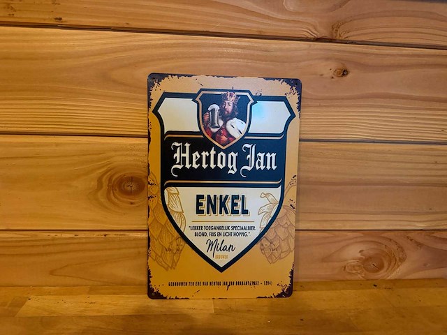 Metalen reclamebord - afbeelding 1 van  1