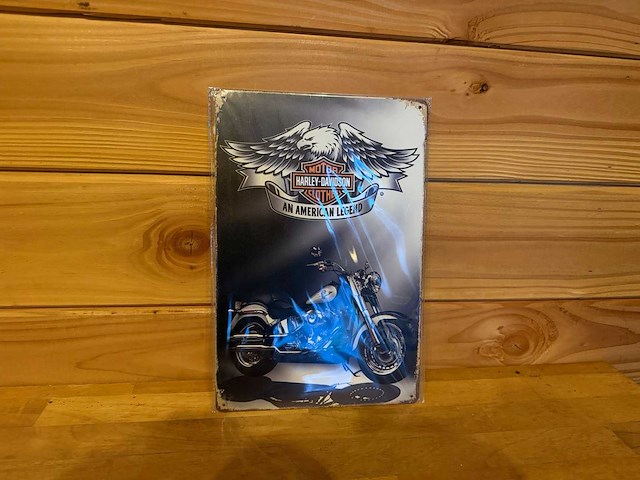 Metalen reclamebord - afbeelding 1 van  1