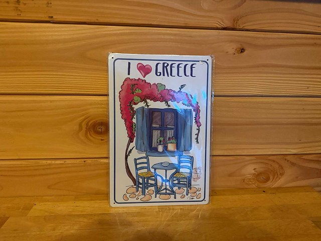 Metalen reclamebord - afbeelding 1 van  1