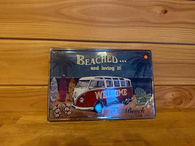 Metalen reclamebord - afbeelding 1 van  1