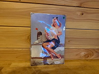 Metalen reclamebord - afbeelding 1 van  1