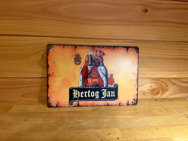 Metalen reclamebord - afbeelding 1 van  1