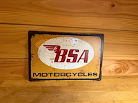 Metalen reclamebord - afbeelding 1 van  1