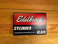 Metalen reclamebord - afbeelding 1 van  1