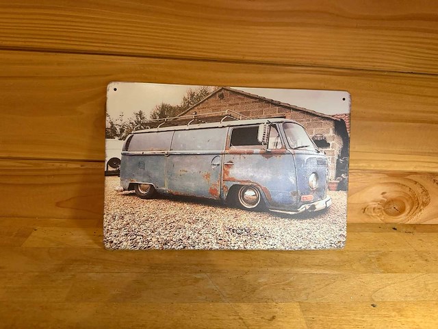 Metalen reclamebord - afbeelding 1 van  1